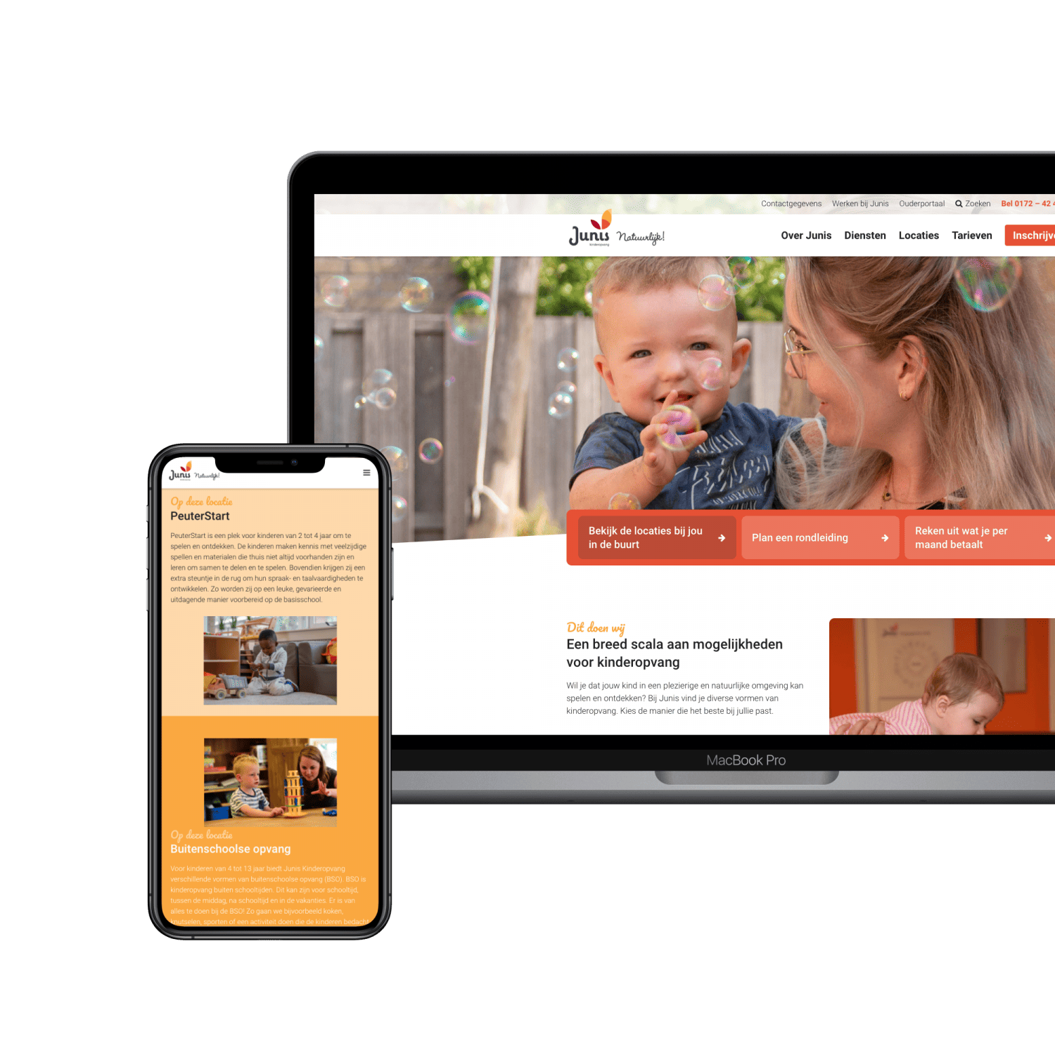 Responsive multisite platform Junis